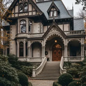 Majestic Gothic Victorian Manor