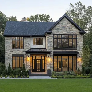 A Glimpse of Granite Glory: Suburban Stunner