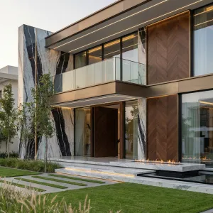 Marble Ember Modern Manor