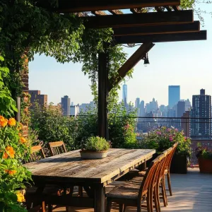 Rooftop Oasis with a View