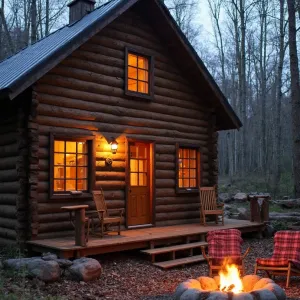 Cozy Pineside Hearth