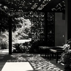 Intricate Dance of Light and Shadows