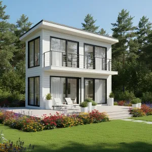 Two-Story Treasure Amidst Flowering Bliss