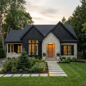 Midnight Gable Cottage With Lush Approach