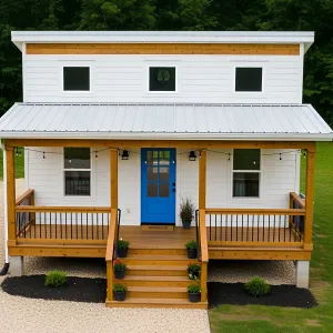 Rustic Haven: A Tiny Home Adventure