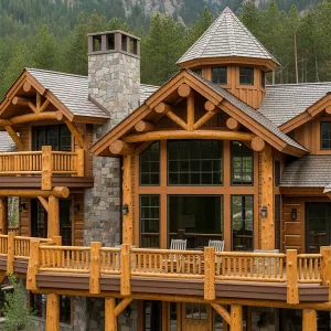 Lodge of Timber Dreams Amongst Peaks
