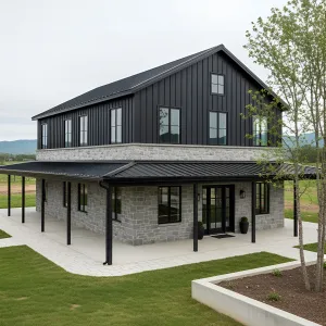 Black Barndo Boldness: A Rockstar Home