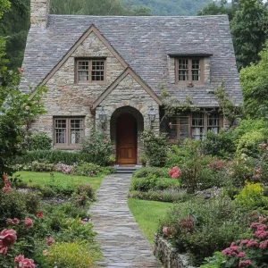 Charming Cobblestone Castle