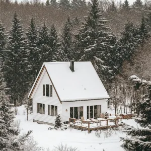 Preview of Cozy Winter Wonderland Cabin