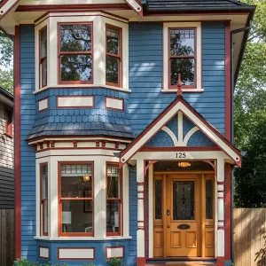 Victorian Sky-Blue Haven