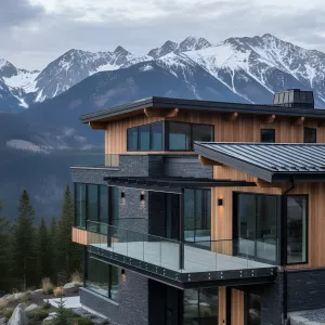 Alpine Ledge With Glazed Overhang