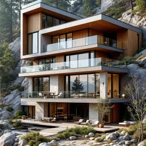 Cliffside Glass Getaway