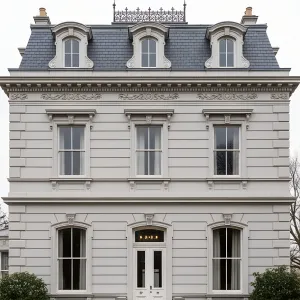 The White Facade Fanfare: A Victorian Oasis