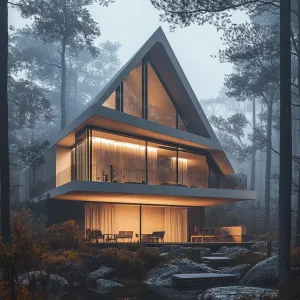 Floating Flat Roof