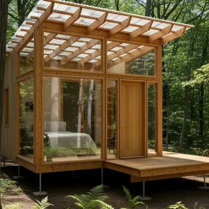 Luminous Woodland Pod