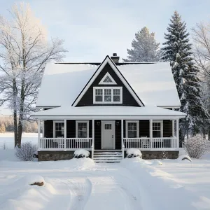 Gabled Hearth Snowhouse