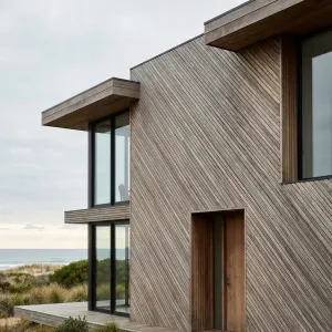 Seaside Diagonal Timber Escape