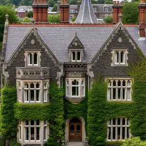 Victorian Charmer with Jolly Greenery
