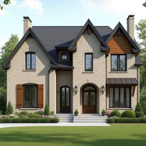 Sunlit Serenity: The French Cottage Retreat