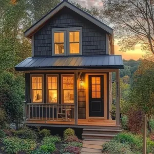 Cozy Twilight Tiny House