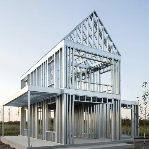 Sky-Shed A-Frame Steel Dwelling