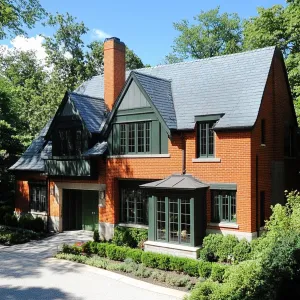Exquisite Ember Estate with Forest Flair