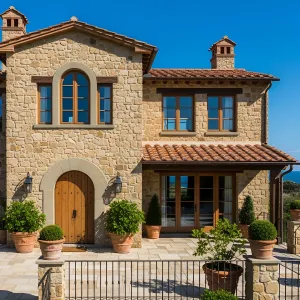 Tuscan Dreamscape on the Shoreline
