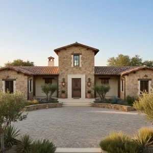 Tuscan Tower Courtyard Haven