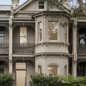 Victorian Terrace: A Symphony of Shadows