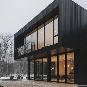 Elevated Elegance: The Black Box Retreat