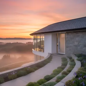Mystical Morning Manor with a View