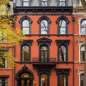 The Brickwork Symphony on Cedar Street