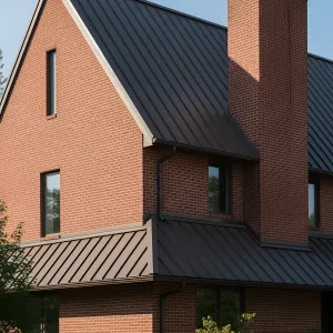 Towering Bricks and Sharp Peaks: A Roof’s Playground