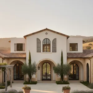 Sunwashed Arches Orchard Villa