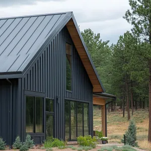 Steel Serenity Among the Pines