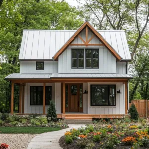 Charming Gable Haven Amid Greenery
