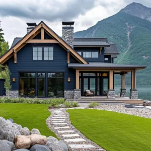 The Midnight Chalet: A Mountain’s Bold Embrace