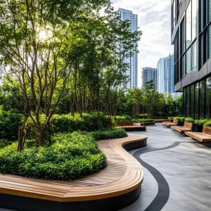 Serene Urban Oasis Design
