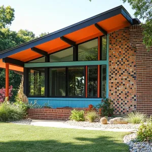 Retro Radiance in Brick and Beam