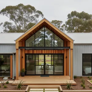 Wooden Wonder: The Contemporary Farmhouse Tale