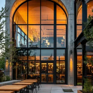 Golden Arches of Urban Glow