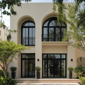 Archway Harmony: Sun and Shadows Unite