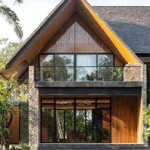 A-Frame Allure: Bali’s Nature Cradle