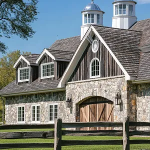 Chic Stone Barn Marvel