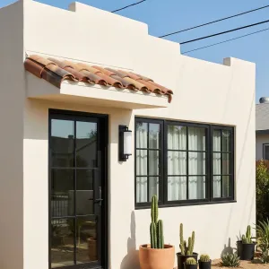 Minimalist Desertfront Spanish Studio Bungalow