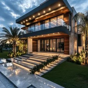 Modern Elegance Under Twilight