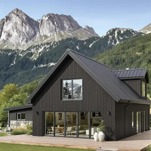 Nordic Retreat with a Rustic Charm
