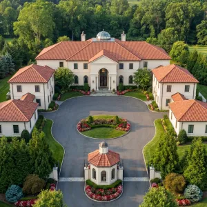 Mediterranean Courtyard Estate For Gatherings