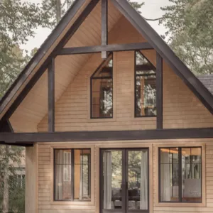 Woodland Chalet with Modern Charm