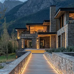 Luxurious Mountain Retreat with Modern Flare